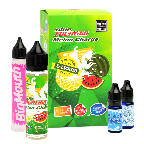 BM LIQUIDS BLUE FOUNTAIN MELON CHARGE 50ml with box