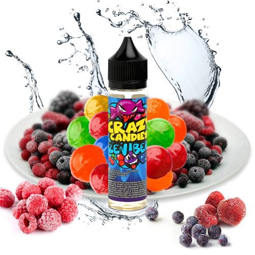 BM LIQUIDS CRAZY CANDIES FROZEN BERRIES 50ml SPLASH