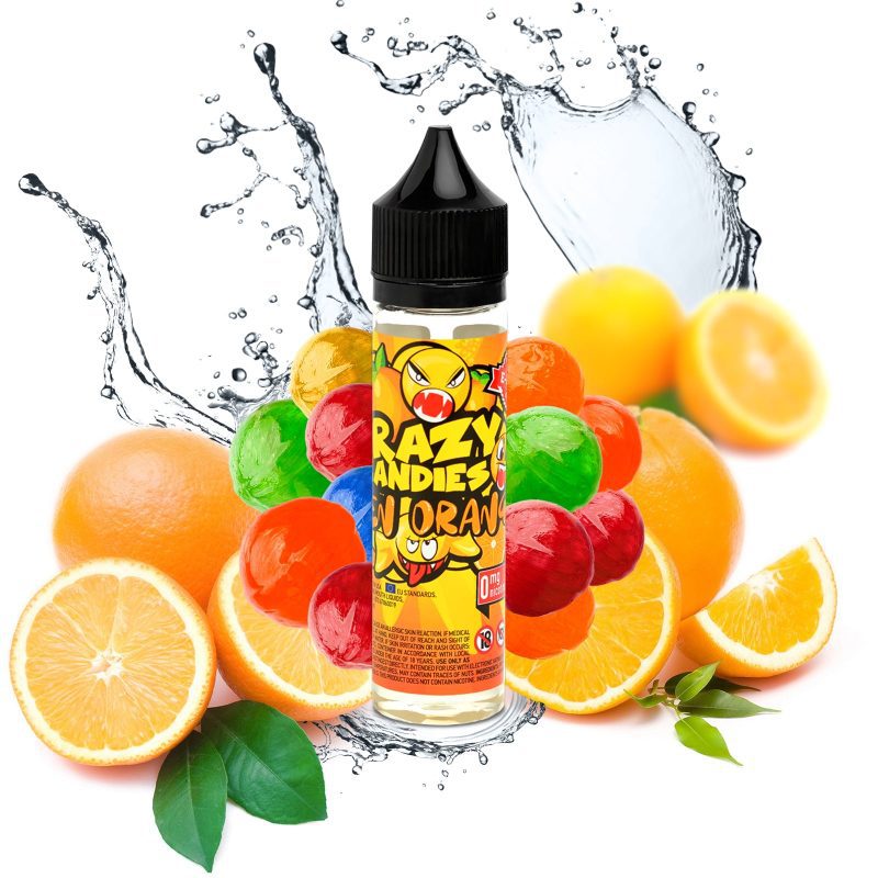 BM LIQUIDS CRAZY CANDIES GOLDEN ORANGE 50ml SPLASH