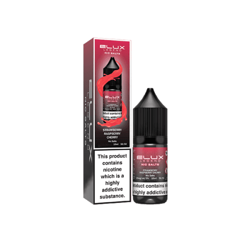 JWL20mgEluxLegend10mlNicSalts StrawberryRaspberryCherry